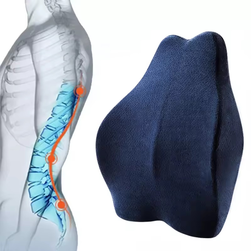 Memory Foam Neck and Back Support Chair Cushion