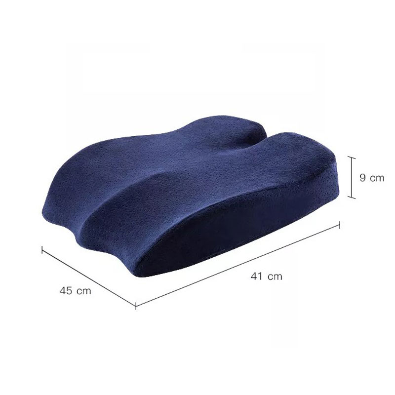 Ergonomic Memory Foam Coccyx Orthopedic Support Seat Cushion