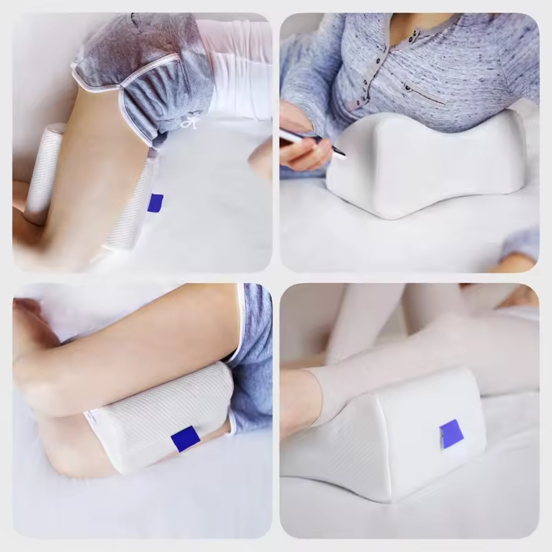 Comfort Leg Pillow for Side Sleepers Contour Knee Wedge Pillow