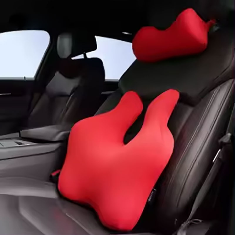 Improve Posture Memory Foam Ergonomic Car Seat Backrest Set