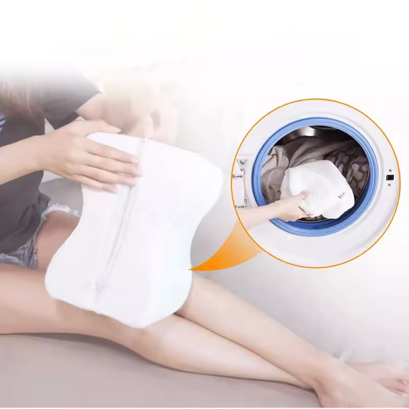 Comfort Leg Pillow for Side Sleepers Contour Knee Wedge Pillow