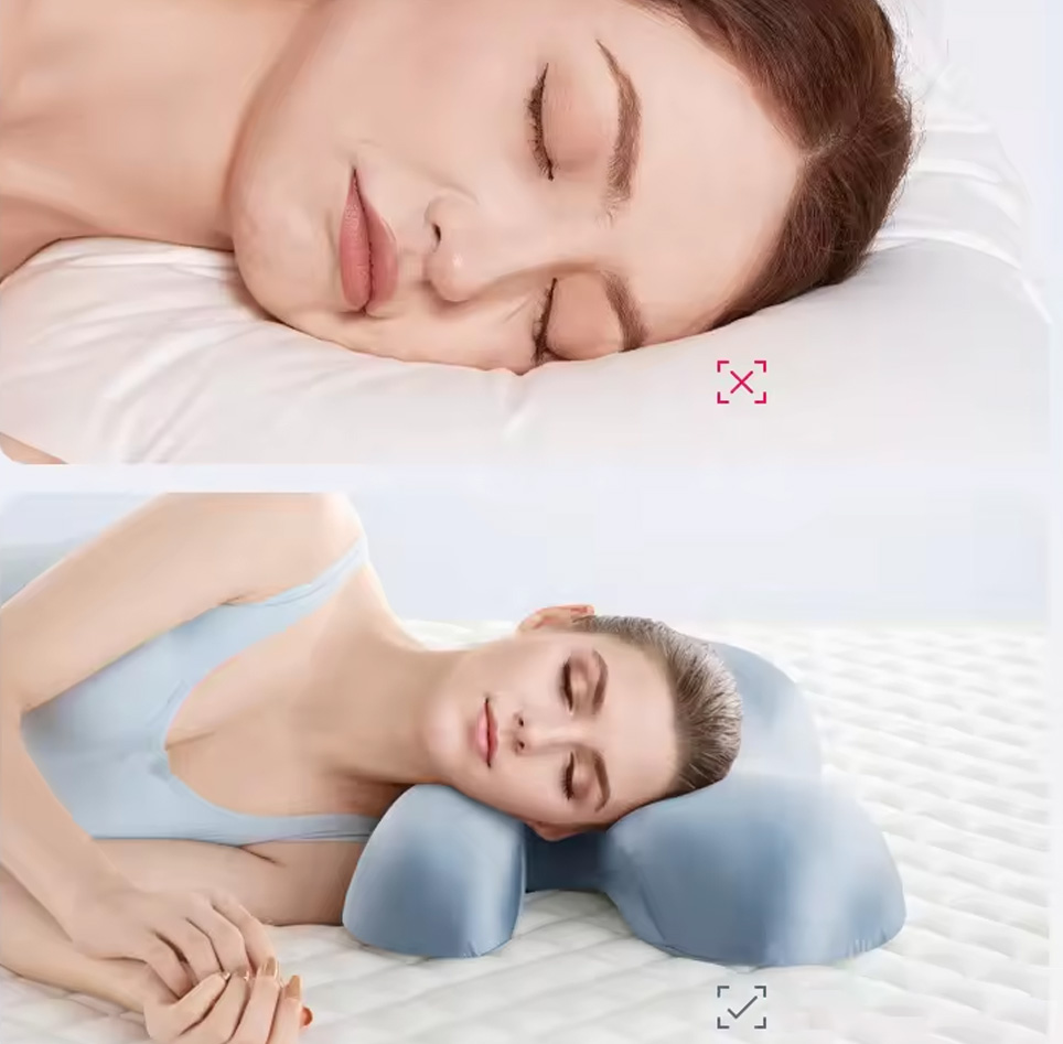 Ergonomic Removable Side Back Stomach Orthopedic Pillow